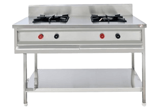 2 burner cooking range