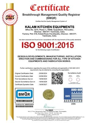 ISO 9001:2015 Certificate