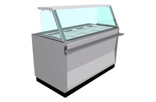Bain Marie with Display Counter