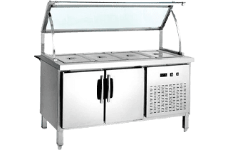 Cold Bain Marie with Interior